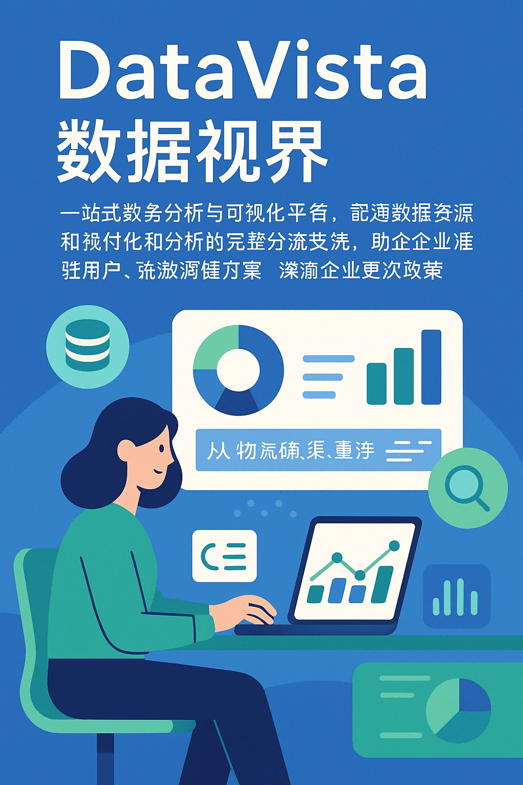 DataVista 企业数字化转型数据驱动引擎