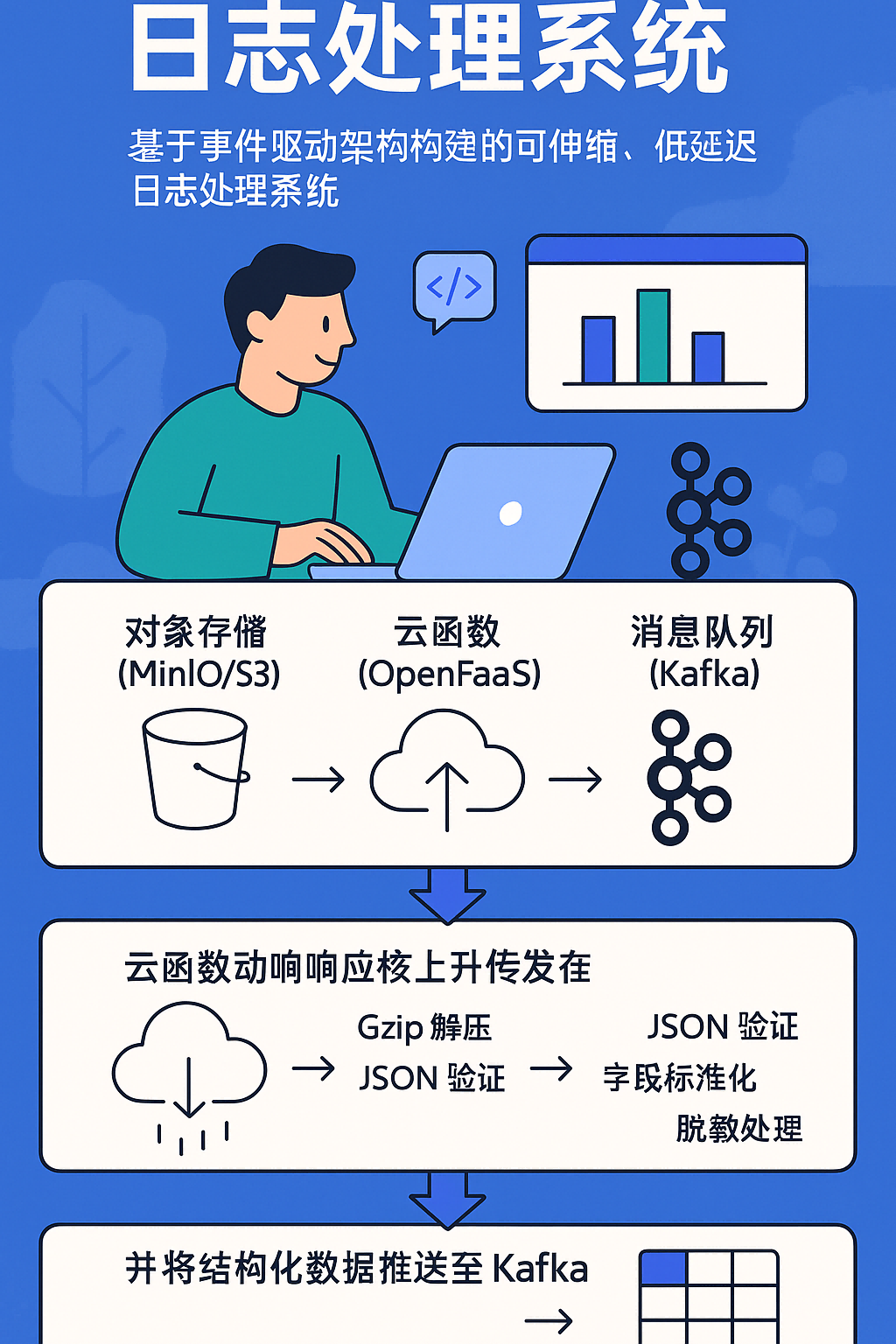 用户行为日志实时预处理与分发系统